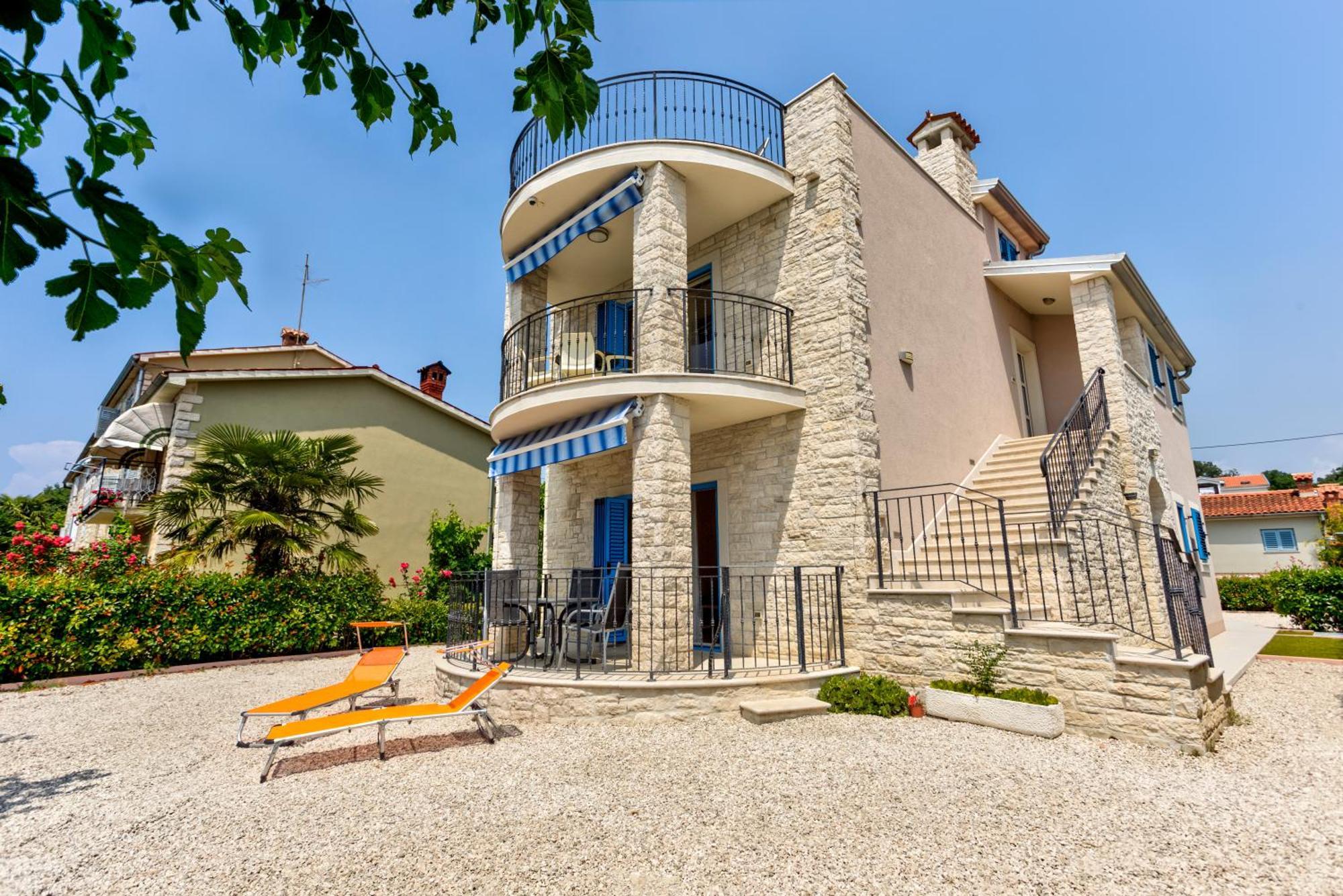 Apartment In Villa Moletto Seaside & Relax - 4 Guests Lovrečica エクステリア 写真